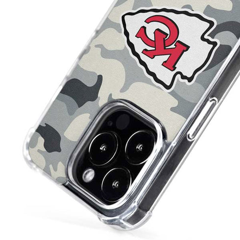 NFL Kansas City Chiefs Camo iPhone 16 Pro MagSafe Case